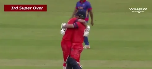 Nepal vs Netherlands super over